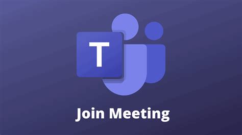 Joining a Teams Meeting